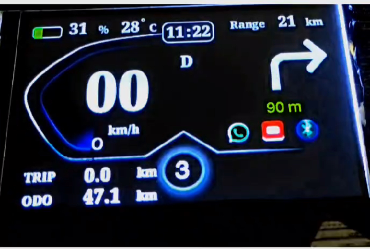Display for Charging Station